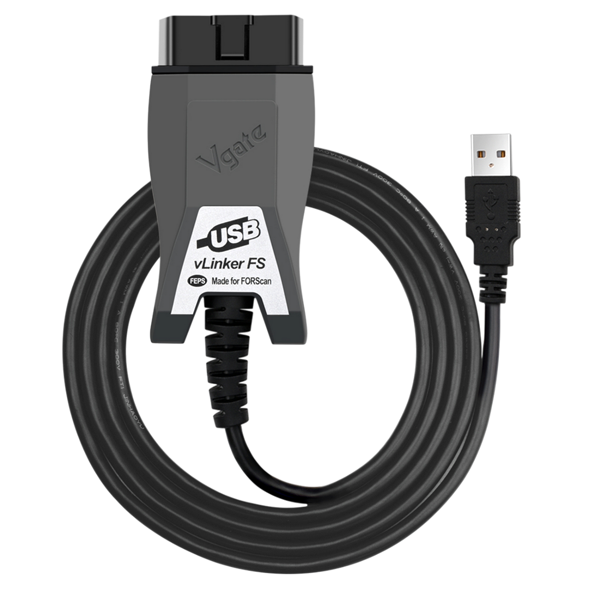 VLINKER USB для Forscan (авто переключение HS+MS)